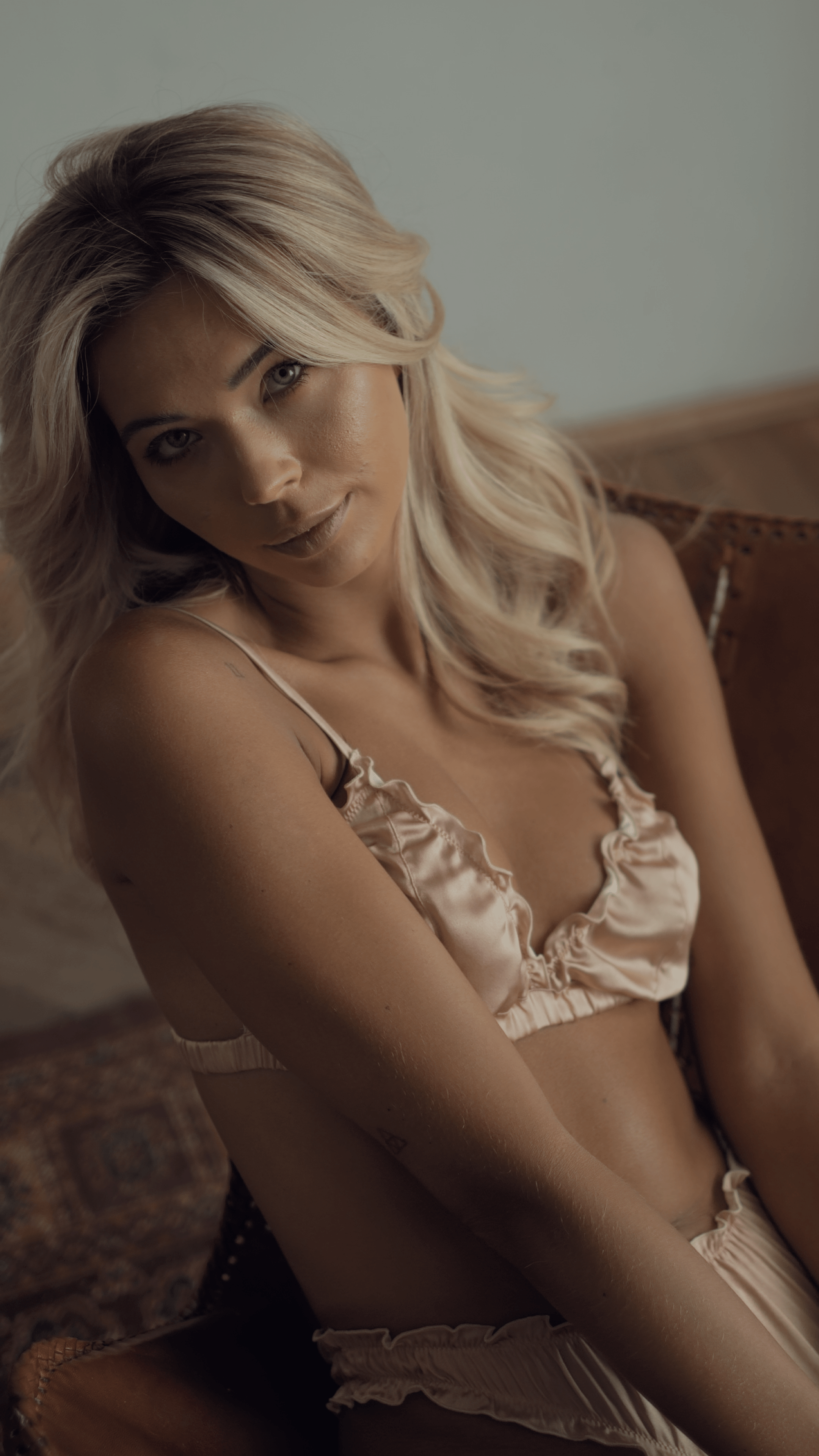 Biustonosz Julia Pink Silk